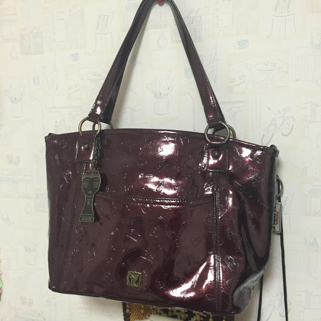 ANNA SUI(アナスイ)のエナメルバッグ 4/10まで レディースのバッグ(トートバッグ)の商品写真