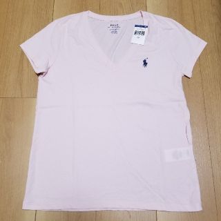 ポロラルフローレン(POLO RALPH LAUREN)の【新品・未使用・タグ付き】ポロ・ラルフローレン　Tシャツ　ピンク(Tシャツ(半袖/袖なし))