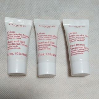 クラランス(CLARINS)のクラランス ハンド／ネイル トリートメント クリーム　フット ビューティ ケア(サンプル/トライアルキット)