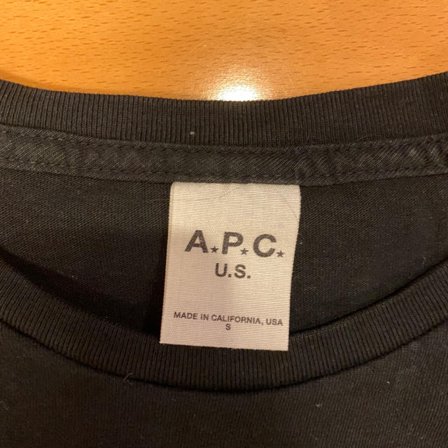 A.P.C(アーペーセー)のA.P.C. Tシャツ 半袖 黒 レディースのトップス(Tシャツ(半袖/袖なし))の商品写真