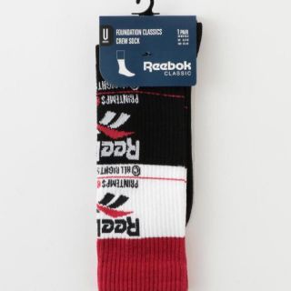 リーボック(Reebok)の新品未使用Reebok クルー ソックス 24cm〜26cm(ソックス)