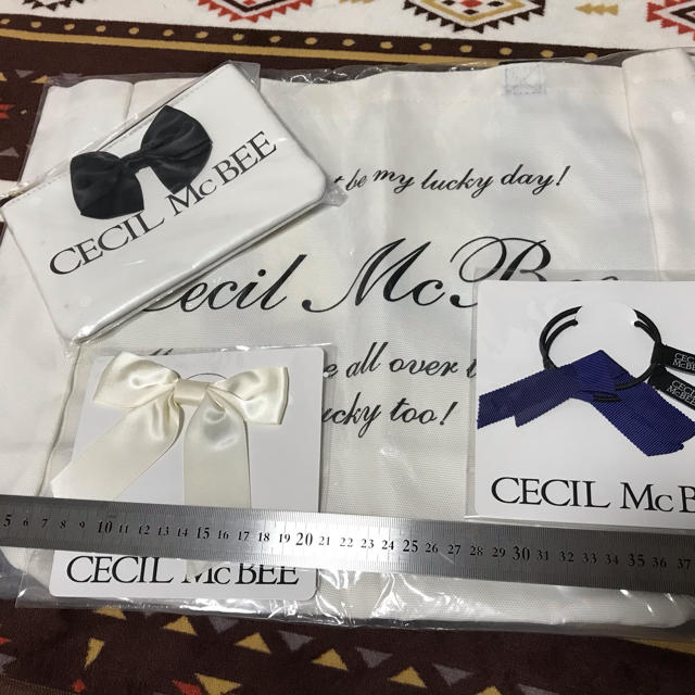 CECIL McBEE(セシルマクビー)のセシルマクビー トート 他4点セット レディースのバッグ(トートバッグ)の商品写真