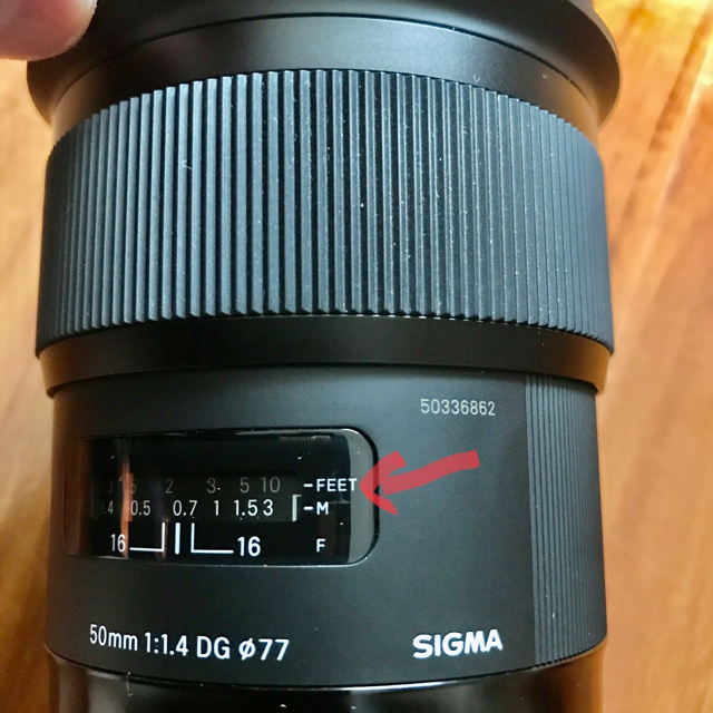 SIGMA(シグマ)のシグマ 50mm f1.4 DG ART  スマホ/家電/カメラのカメラ(レンズ(単焦点))の商品写真