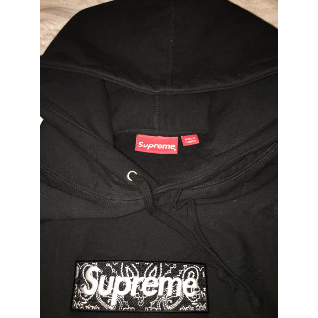 Supreme(シュプリーム)のSupreme Bandana Box Logo Sweatshirt L メンズのトップス(パーカー)の商品写真