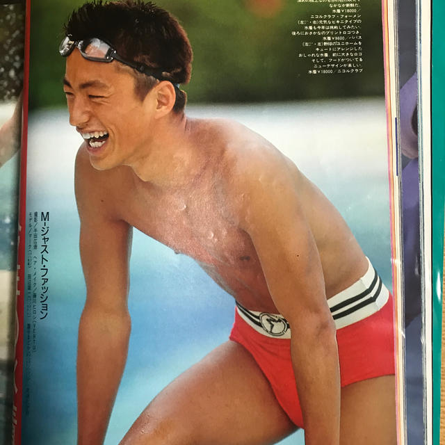 大沢たかおさん　メンズノンノ　1991年7月号 エンタメ/ホビーの雑誌(ファッション)の商品写真