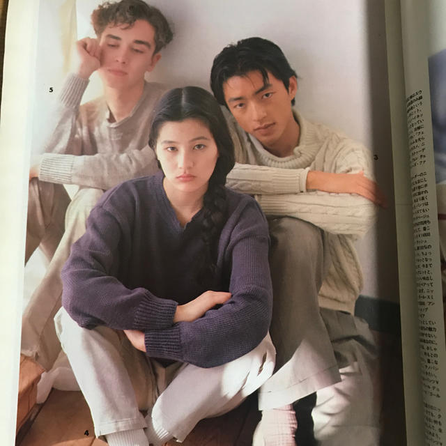 大沢たかおさん　メンズノンノ　1990年5月号 エンタメ/ホビーの雑誌(ファッション)の商品写真