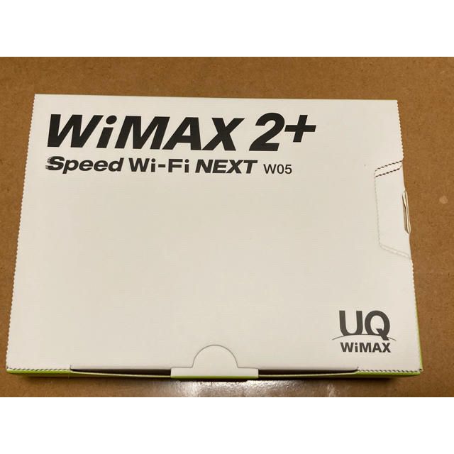 【箱付き】WiMAX 2+  w05 スマホ/家電/カメラのPC/タブレット(PC周辺機器)の商品写真