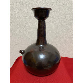 花瓶　かなり変わった作り　壺(陶芸)