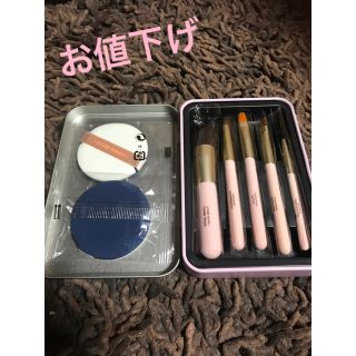 エチュードハウス(ETUDE HOUSE)のETUDE HOUSE ブラシセット（ノベルティ）新品オマケ付き(ブラシ・チップ)