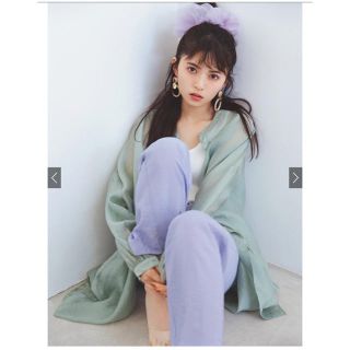 グレイル(GRL)の【新品・タグ付き】グレイル　齋藤飛鳥(乃木坂46)シアーチュニックブラウス(シャツ/ブラウス(長袖/七分))