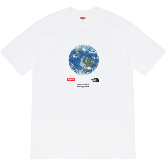 supreme north face One World Tee ノースフェイス