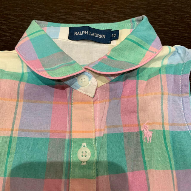 Ralph Lauren(ラルフローレン)のラルフローレン　ワンピース　90 キッズ/ベビー/マタニティのキッズ服女の子用(90cm~)(ワンピース)の商品写真