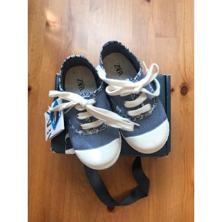 ザラ(ZARA)のZARA スニーカー 完売品23(14.3cm) 新品未使用(スニーカー)