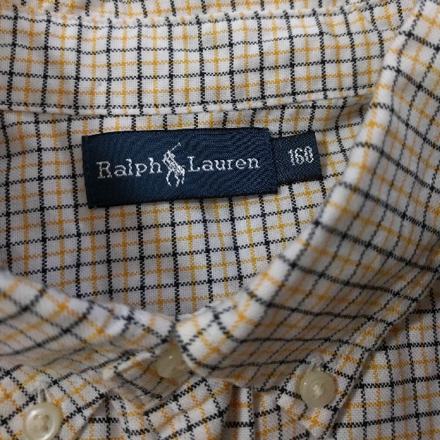 Ralph Lauren(ラルフローレン)のラルフローレン　ボタンダウンシャツ　160センチ キッズ/ベビー/マタニティのキッズ服男の子用(90cm~)(ブラウス)の商品写真