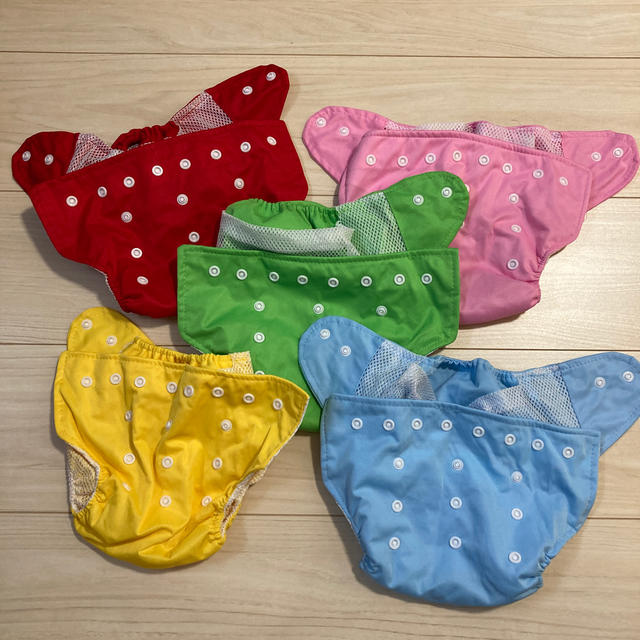 布オムツカバー　5枚セット キッズ/ベビー/マタニティのおむつ/トイレ用品(ベビーおむつカバー)の商品写真