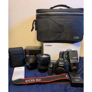 キヤノン(Canon)のCanon EOS 6D本体とその他付属品(その他)