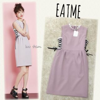 イートミー(EATME)のEATME♡新品！サイドレースアップワンピース(ミニワンピース)