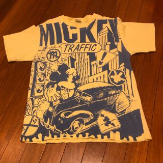 ディズニー(Disney)のmickey&co Tシャツ　レモンイエロー(Tシャツ(半袖/袖なし))