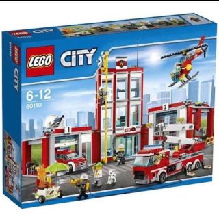 レゴ(Lego)の廃番品 LEGO 消防署 60110 レゴシティ(知育玩具)