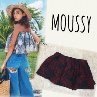 マウジー(moussy)のMOUSSY♡ベアトップ ペイズリー柄(ベアトップ/チューブトップ)