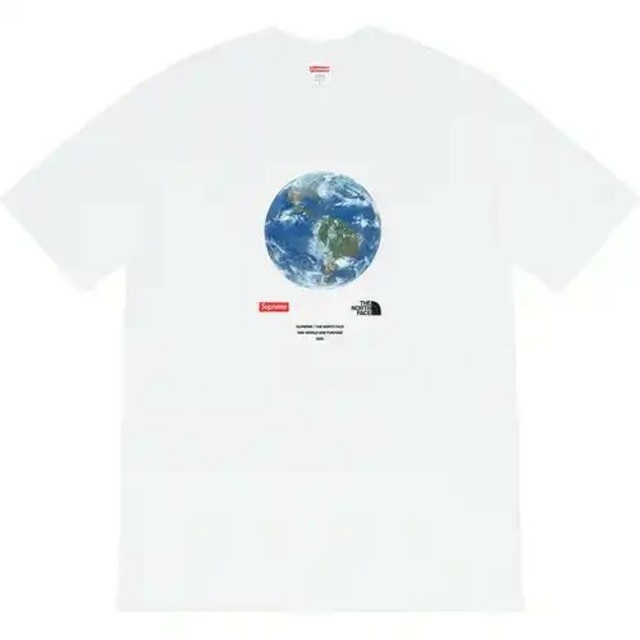 M Supreme ノースフェイス One World Tee White 白