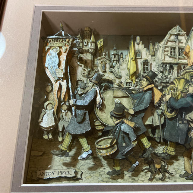 絵画 シャドーボックス ANTON PIECK（アントンピーク）の通販 by けい