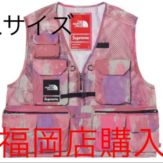 メンズSupreme North face Cargo vest ベスト