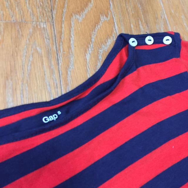 GAP(ギャップ)のボーダー トップス レディースのトップス(Tシャツ(長袖/七分))の商品写真