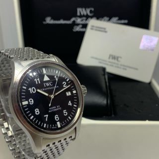 インターナショナルウォッチカンパニー(IWC)の希少なトリチウム&初期ブレス★IWC マーク15(腕時計(アナログ))