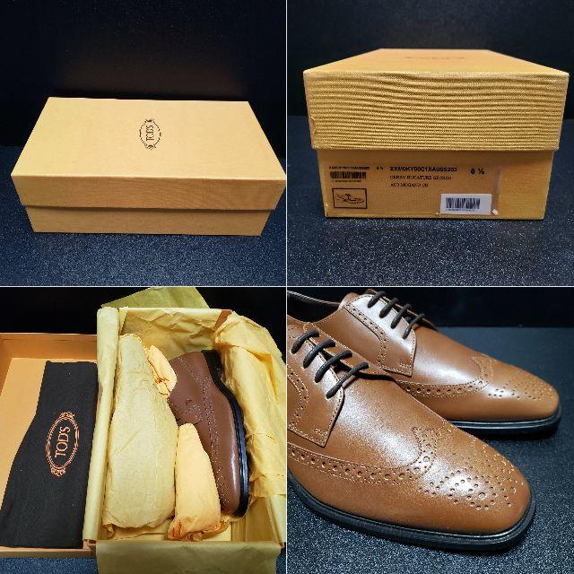 TOD'S(トッズ)のトッズ（TOD'S） イタリア製革靴 茶 UK6.5 メンズの靴/シューズ(ドレス/ビジネス)の商品写真