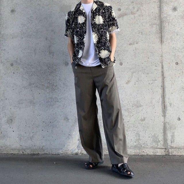 SUNSEA(サンシー)のSNM4 Wide Straight Pants ワイドストレート【サイズ・2】 メンズのパンツ(スラックス)の商品写真