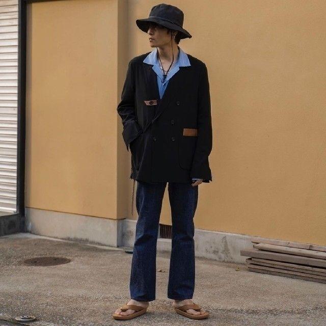 SUNSEA(サンシー)のSUNSEA 18SS TEKETEKE DENIM PANTS【サイズ・2】 メンズのパンツ(デニム/ジーンズ)の商品写真