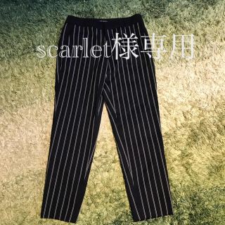 ニジュウサンク(23区)の【美品】23区　ストライプ柄パンツ(カジュアルパンツ)