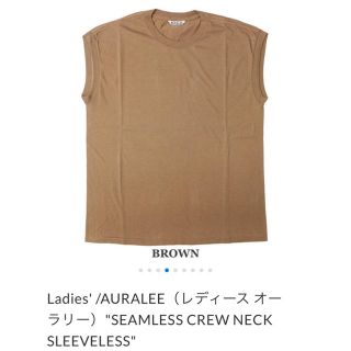 デミルクスビームス(Demi-Luxe BEAMS)のAURALEE SEAMLESS  オーラリー シームレス クルーネック (Tシャツ(半袖/袖なし))