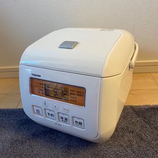 トウシバ(東芝)のTOSHIBA RC-5SG(W) 炊飯器(炊飯器)