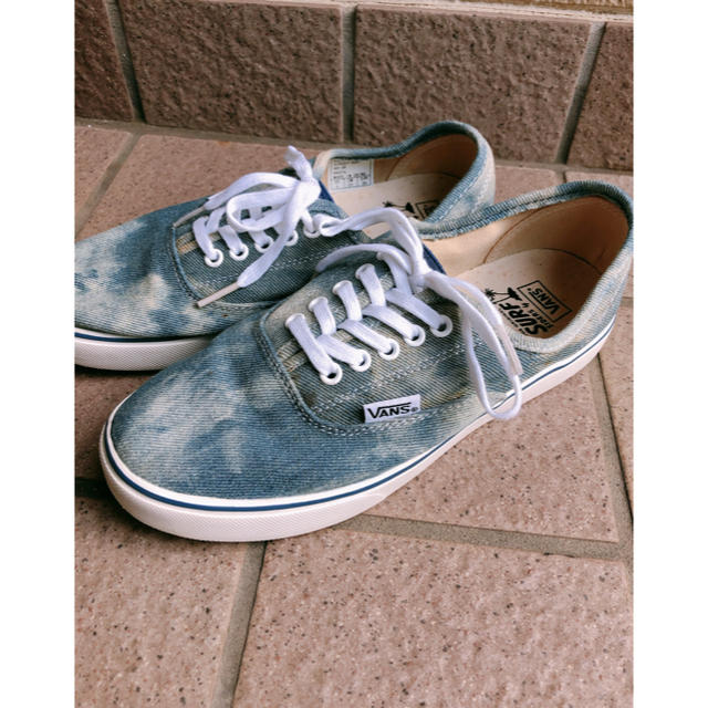 VANS(ヴァンズ)の《緊急値引き》VANS スニーカー　M ジーンズ柄 レディースの靴/シューズ(スニーカー)の商品写真