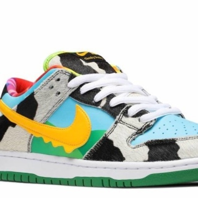 メンズNike SB Ben&Jerry off white Dunk Low