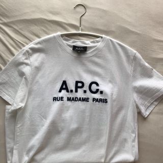 アーペーセー(A.P.C)のa.p.c ロゴTシャツ　メンズxs(Tシャツ/カットソー(半袖/袖なし))