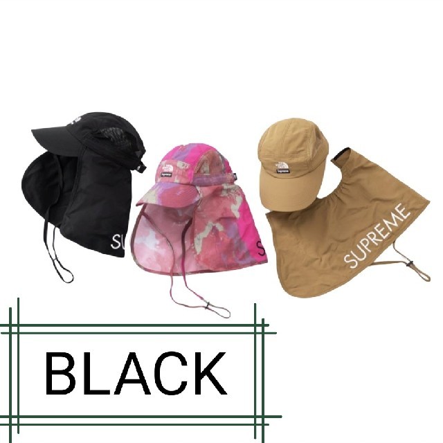 帽子Supreme North Face Sunshield Camp Cap