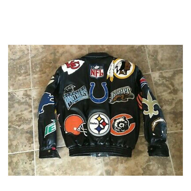 ジェフハミルトン jeff hamilton NFL レザージャケット