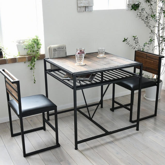 【送料無料】Industrial Mid Dining Table