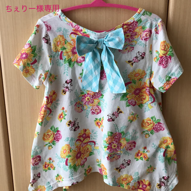 Disney(ディズニー)のディズニーリゾートTシャツ110cm キッズ/ベビー/マタニティのキッズ服女の子用(90cm~)(Tシャツ/カットソー)の商品写真