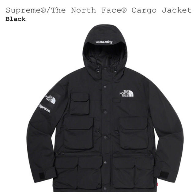 supreme the north face cargo jacket Sサイズ