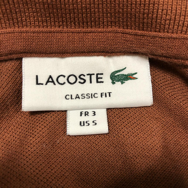 LACOSTE(ラコステ)のLACOSTEラコステ定番ポロシャツL1212ALブラウン メンズのトップス(ポロシャツ)の商品写真