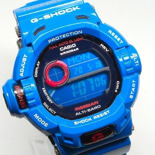 ジーショック(G-SHOCK)の海外専売モデル！RISEMAN G-9200BL-2DR G-SHOCK(腕時計(デジタル))