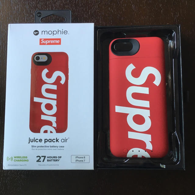 Supreme シュプリームiPhone27 7 8 mophie バッテリー - iPhoneケース