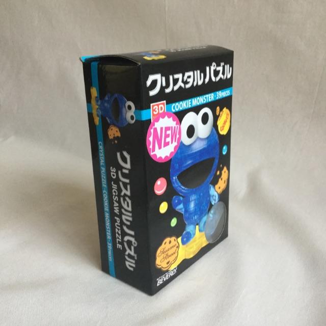 SESAME STREET(セサミストリート)のぴあのん様専用　クッキーモンスター　3D  クリスタル　パズル　 エンタメ/ホビーのおもちゃ/ぬいぐるみ(キャラクターグッズ)の商品写真