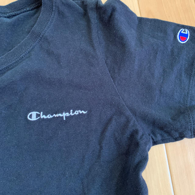 Champion(チャンピオン)のブラック　チャンピオン メンズのトップス(Tシャツ/カットソー(半袖/袖なし))の商品写真