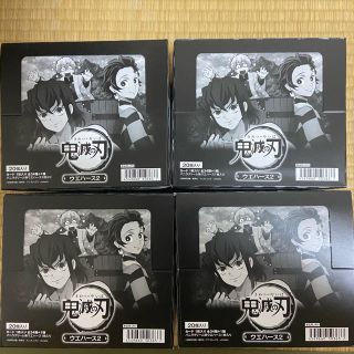 バンダイ(BANDAI)の鬼滅の刃　ウエハース2 4箱セット　未開封　本日発送　バンダイ(カード)