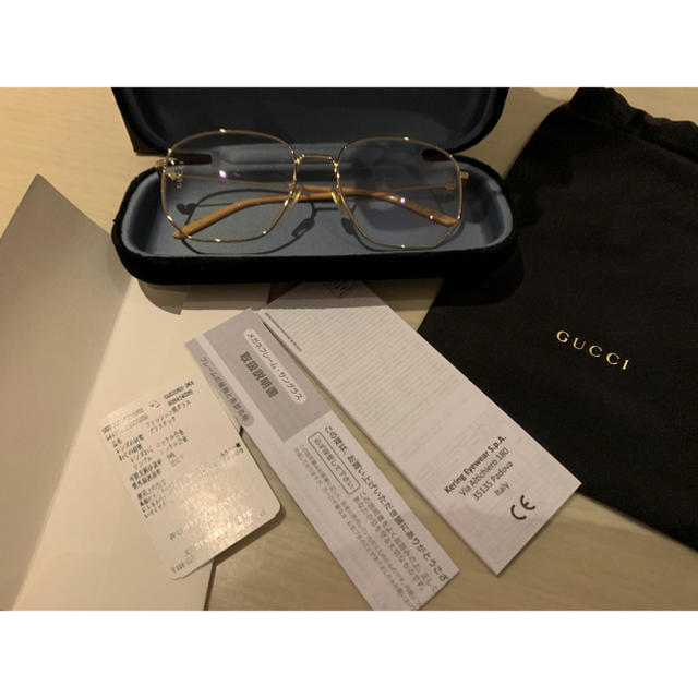 Gucci(グッチ)のGUCCIグッチのメガネ　新品　男女兼用 レディースのファッション小物(サングラス/メガネ)の商品写真